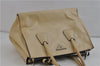 Authentic PRADA GLACE'CALF Leather 2Way Shoulder Hand Bag BN2619 Beige 2148D