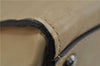 Authentic PRADA GLACE'CALF Leather 2Way Shoulder Hand Bag BN2619 Beige 2148D