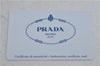 Authentic PRADA GLACE'CALF Leather 2Way Shoulder Hand Bag BN2619 Beige 2148D