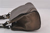 Authentic BURBERRY Vintage Leather Shoulder Hand Bag Purse Brown 2149D