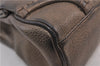 Authentic BURBERRY Vintage Leather Shoulder Hand Bag Purse Brown 2149D