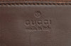 Authentic GUCCI Vintage Shoulder Tote Bag GG Canvas Leather 0190402 Brown 2150I
