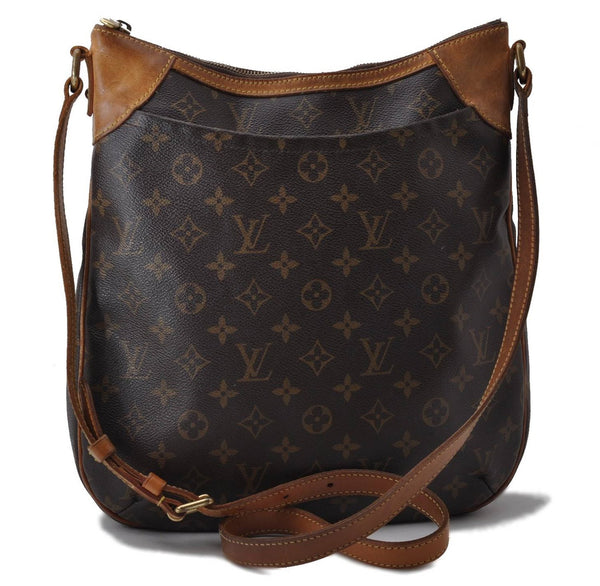 Auth Louis Vuitton Monogram Odeon MM Shoulder Cross Body Bag M56389 LV 2151D