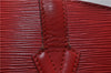 Auth Louis Vuitton Epi Saint Jacques Shopping Shoulder Bag Red M52267 LV 2153D