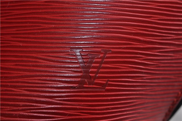 Auth Louis Vuitton Epi Saint Jacques Shopping Shoulder Bag Red M52267 LV 2153D