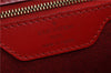 Auth Louis Vuitton Epi Saint Jacques Shopping Shoulder Bag Red M52267 LV 2153D