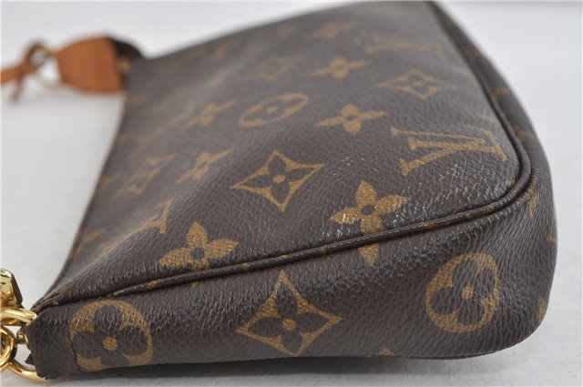 Authentic Louis Vuitton Monogram Pochette Accessoires Pouch M51980 LV 2154D