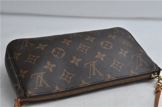 Authentic Louis Vuitton Monogram Pochette Accessoires Pouch M51980 LV 2154D