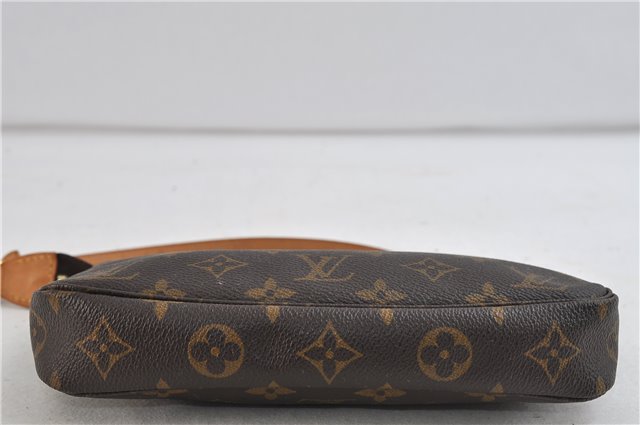 Authentic Louis Vuitton Monogram Pochette Accessoires Pouch M51980 LV 2154D