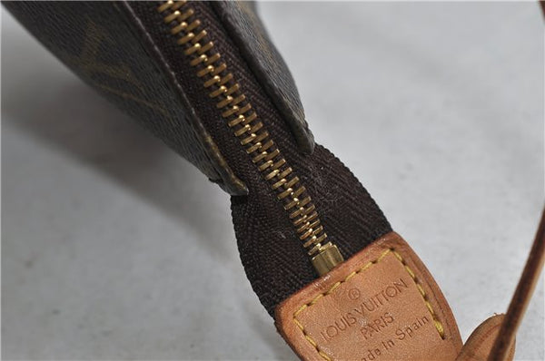Authentic Louis Vuitton Monogram Pochette Accessoires Pouch M51980 LV 2154D