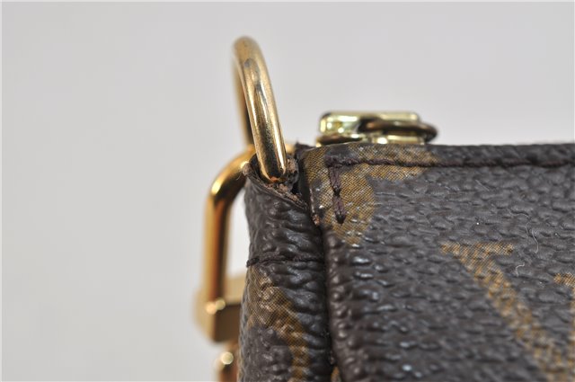 Authentic Louis Vuitton Monogram Pochette Accessoires Pouch M51980 LV 2154D