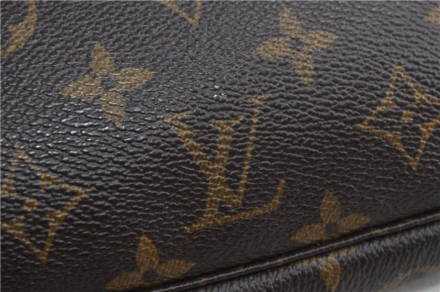 Authentic Louis Vuitton Monogram Pochette Accessoires Pouch M51980 LV 2154D