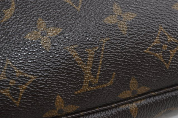 Authentic Louis Vuitton Monogram Pochette Accessoires Pouch M51980 LV 2154D