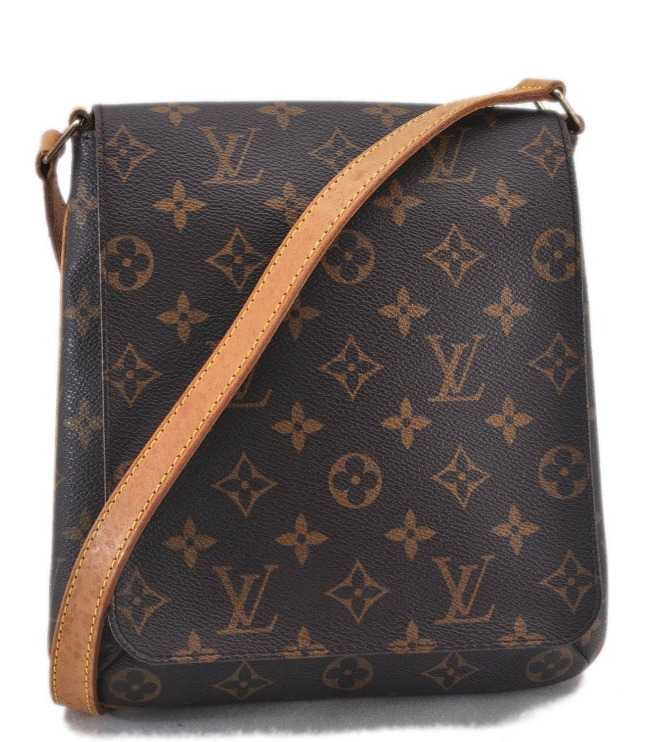 Auth Louis Vuitton Monogram Musette Salsa M51387 Long Shoulder Cross Bag 2154F