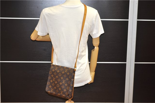 Auth Louis Vuitton Monogram Musette Salsa M51387 Long Shoulder Cross Bag 2154F