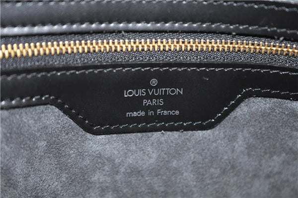 Authentic Louis Vuitton Epi Sorbonne Hand Business Bag Black M54512 LV 2155D