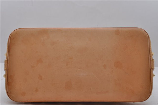 Auth Louis Vuitton Monogram Multicolor Alma PM Hand Bag White M92647 LV 2156D