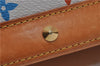 Auth Louis Vuitton Monogram Multicolor Alma PM Hand Bag White M92647 LV 2156D