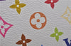 Auth Louis Vuitton Monogram Multicolor Alma PM Hand Bag White M92647 LV 2156D