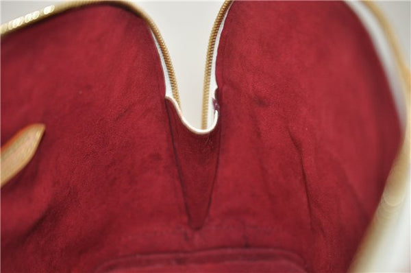 Auth Louis Vuitton Monogram Multicolor Alma PM Hand Bag White M92647 LV 2156D