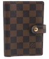Authentic Louis Vuitton Damier Agenda PM Day Planner Cover R20700 LV 2157E