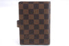 Authentic Louis Vuitton Damier Agenda PM Day Planner Cover R20700 LV 2157E