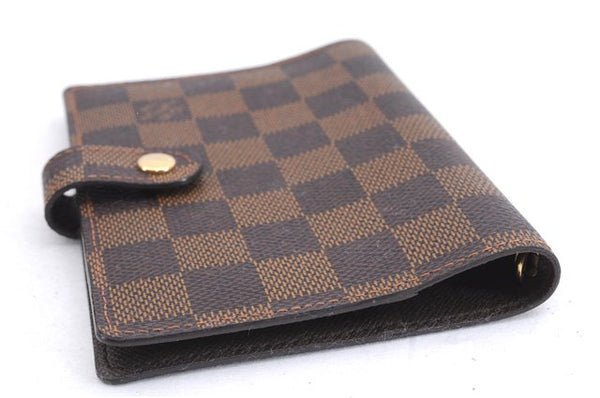 Authentic Louis Vuitton Damier Agenda PM Day Planner Cover R20700 LV 2157E