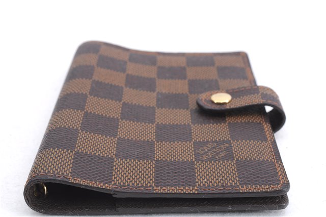 Authentic Louis Vuitton Damier Agenda PM Day Planner Cover R20700 LV 2157E
