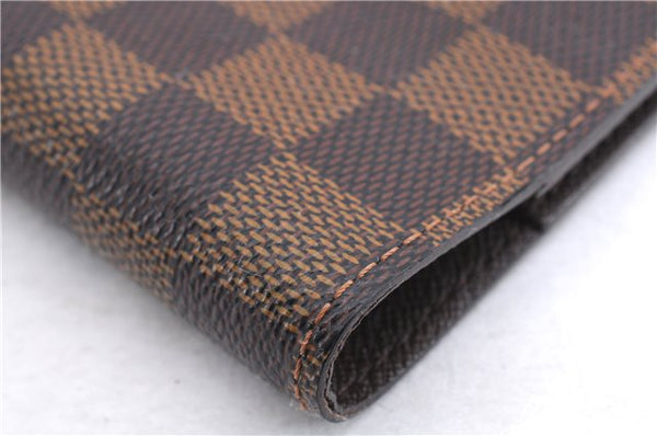 Authentic Louis Vuitton Damier Agenda PM Day Planner Cover R20700 LV 2157E