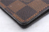 Authentic Louis Vuitton Damier Agenda PM Day Planner Cover R20700 LV 2157E