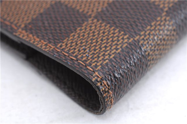 Authentic Louis Vuitton Damier Agenda PM Day Planner Cover R20700 LV 2157E