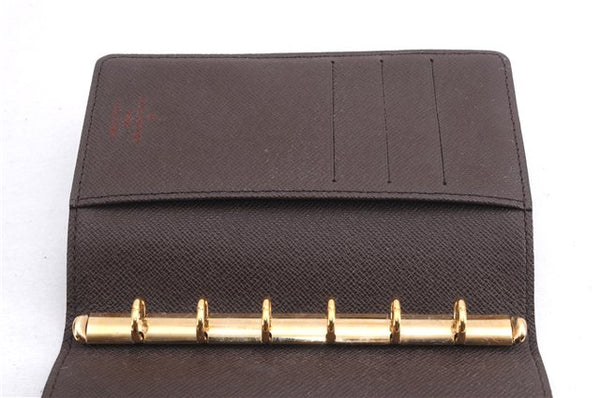Authentic Louis Vuitton Damier Agenda PM Day Planner Cover R20700 LV 2157E