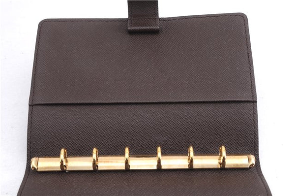 Authentic Louis Vuitton Damier Agenda PM Day Planner Cover R20700 LV 2157E