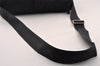 Authentic PRADA Nylon Tessuto Leather Shoulder Cross Body Bag Black 2161I