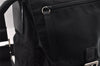 Authentic PRADA Nylon Tessuto Leather Shoulder Cross Body Bag Black 2161I