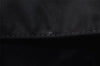 Authentic PRADA Nylon Tessuto Leather Shoulder Cross Body Bag Black 2161I
