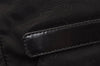 Authentic PRADA Nylon Tessuto Leather Shoulder Cross Body Bag Black 2161I