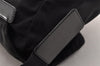 Authentic PRADA Nylon Tessuto Leather Shoulder Cross Body Bag Black 2161I