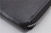 Authentic Louis Vuitton Epi Zippy Long Wallet Purse Black M60072 LV 2163F