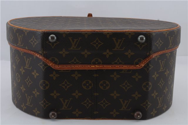 Authentic Louis Vuitton Monogram Boite Chapeaux 40 Hat Box M23624 LV Junk 2164D