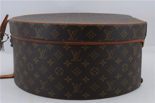 Authentic Louis Vuitton Monogram Boite Chapeaux 40 Hat Box M23624 LV Junk 2164D