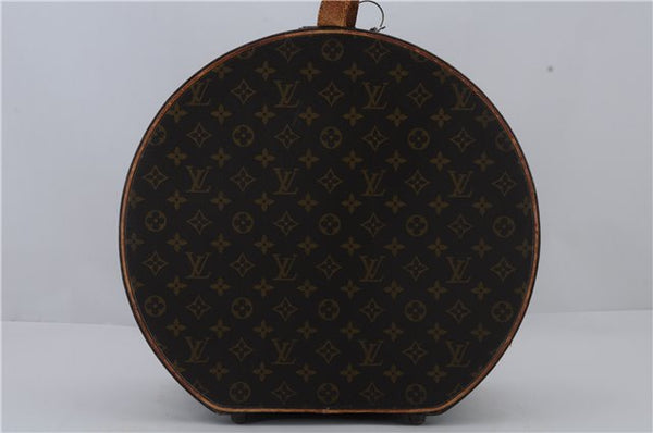 Authentic Louis Vuitton Monogram Boite Chapeaux 40 Hat Box M23624 LV Junk 2164D