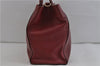 Authentic FENDI 2JOURS Leather 2Way Shoulder Hand Bag Red 2166D