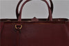 Authentic FENDI 2JOURS Leather 2Way Shoulder Hand Bag Red 2166D