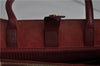 Authentic FENDI 2JOURS Leather 2Way Shoulder Hand Bag Red 2166D