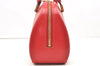 Authentic Louis Vuitton Epi Jasmine Hand Bag Red M52082 LV 2167D