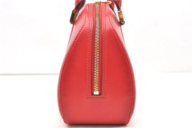 Authentic Louis Vuitton Epi Jasmine Hand Bag Red M52082 LV 2167D
