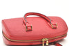 Authentic Louis Vuitton Epi Jasmine Hand Bag Red M52082 LV 2167D