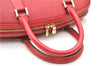 Authentic Louis Vuitton Epi Jasmine Hand Bag Red M52082 LV 2167D