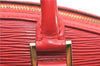 Authentic Louis Vuitton Epi Jasmine Hand Bag Red M52082 LV 2167D